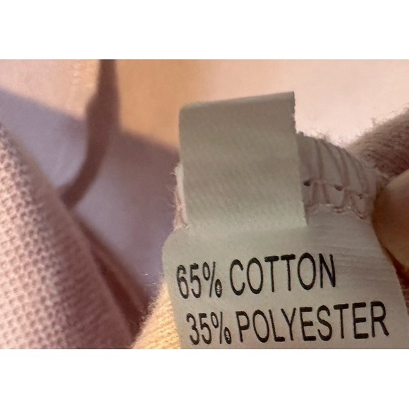 Oversized Top Womens Pink knit relaxed oversize shirt casual comfort sz Medium - Picture 5 of 5